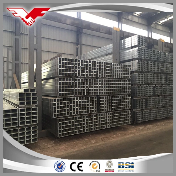 Mild Steel Cold Formed En10219 S235jr S275jr 355jr 355joh 355j2h Black or Galvanized Rectangular Steel Tube Profile/ Square Steel Tube Profile for Building