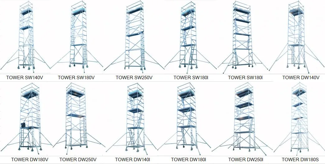 Construction Steel Aluminum Frame System Kwikstage Ringlock Formwork Cuplock Scaffolding